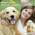 Amazing Omega 3 for Dogs - Dog Fish Oil Supplements for Shiny Coat, Joint, and Brain Health - 120 Bacon Flavor Chews