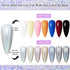 Supwee Universal Holographic Gel Polish Silver Glitter Nail Polish Gel Laser Nail Gel Polish Glossy Iridescent Mermaid Effect Varnish Soak Off UV Gel Nail Art for Nail Salon 10ml(0.33fl.oz)