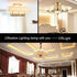 CRLight 2W LED Candelabra Bulb 3000K Soft White 25W Equivalent 250 Lumens, E12 Base Dimmable LED Chandelier Bulbs, Antique C35 Frosted Glass Candle Flame Shape Bent Tip, 6 Pack