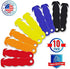 Klever Innovations Cutter Stainless Steel Package Opener, Safety Utility Cutter Assorted Colors 10 pcs, KLEVER - 10/PACK MIX