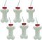 Dog Bone Cups with Straw (6 Pack) 14 oz - Paw Dog Patrol Party Supplies, Dog Birthday Party Supplies Decorations, Puppy Pals Dog Birthday Party Favors by 4E's Novelty
