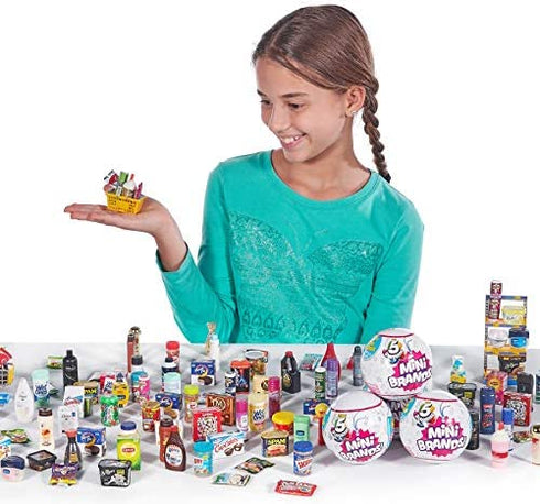 5 Surprise Mini Brands Mystery Capsule Real Miniature Brands Collectible Toy by ZURU