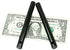 West Lake Tactical Set of Two 1/2" x 5" DIY Ferrocerium (Ferro) Rods Flint Fire Starter Magnesium Tool Kit AKA Firesteel