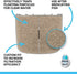 Fluval 307/407 Ammonia Remover Pad, Replacement Aquarium Canister Filter Media, 6-Pack