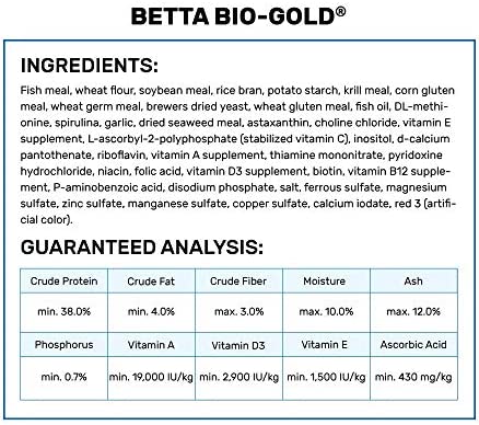 Hikari Tropical Betta Bio-Gold Fish Food, 0.70 oz (20g)