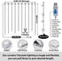 HXWEIYE 300LED Fairy Curtain Light (Upgrade Two Kinds of Light Clips) with Remote 8 Modes Times?USB Plug-in Christmas Fairy Hanging String Light for Bedroom, Parties, Walls, Windows ?9.8x9.8Ft, White?