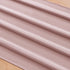 Socomi 2pcs Dusty Rose Chiffon Table Runner Sheer Wedding Runner 29x122 Inches Romantic Table Runner for Wedding Table Decorations
