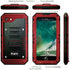 iPhone SE (2022) / SE (2020) / 8/7 Waterproof Case Heavy Duty with Built-in Screen Full Body Protective Shockproof Drop Proof Hybrid Hard Cover for iPhone SE (2022) / SE (2020) / 8/7 (Red)