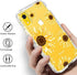 GUAGUA iPhone XR Case Sunflower Clear Floral Flowers for Girls Women 3 in 1 Hybrid Hard Plastic Soft Rubber Cover Shockproof Protective Phone Cases for iPhone XR 6.1-inch Transparent Yellow