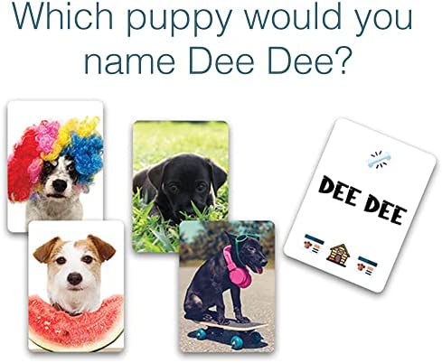 Name That Puppy - A Dog Game for Kids Who Love Animals - This Super Silly Game is Pawsome Fun for The Whole Family! Great Dog Gift for Boys and Girls!