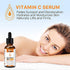 Premium 20% Vitamin C Serum For Face with Hyaluronic Acid, Retinol & Amino Acids - Boost Skin Collagen, Brighten Hydrate & Plump Skin, Anti Aging & Wrinkle Facial Serum