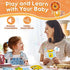 Yehtta Learning Toys for 3 4 5 6 Year Old Boys Birthday Gifts for 3-6 Years Old Boys 224 Words Audible Baby Flash Cards Speech Therapy Toys Autism Toys for Girls Christmas Birthday Gifts for Kids