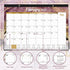 2023 Desk Calendar – 12 Months Large Monthly Desk Calendar 2023, 17" x 12", Jan 2023 – Dec 2023, Desk Pad, Ruled Blocks, To-do List & Notes, Tear Off, Best Desk/Wall Calendar, Gorgeous Marble Designs