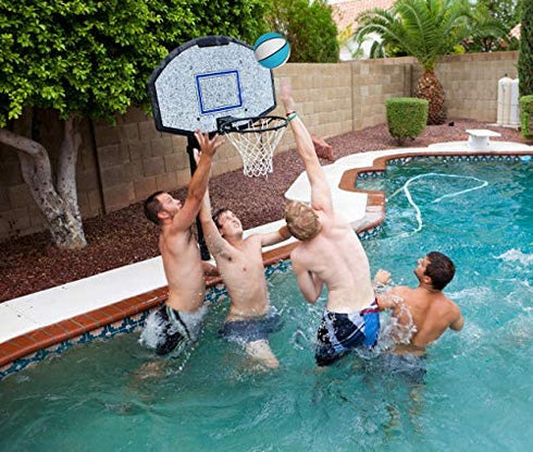 Botabee Swimming Pool Basketball | Perfect Water Basketball for Swimming Pool Basketball Hoops & Pool Games | Mini Basketball for All Ages (Size 3, 7" Diameter)