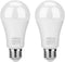 Aukora Dusk to Dawn Light Bulb, 12W (100-Watt Equivalent) Smart Sensor Light Bulbs Super Bright E26 Automatic On/Off Security Lights Outdoor/Indoor for Porch Garage Garden Patio(Cool White 2 Pack)