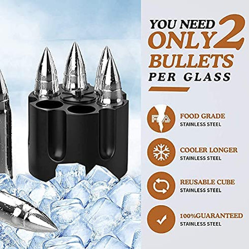 Gifts for Men Dad, Husband Gifts for Him Valentines Day, Unique Anniversary Birthday Gift Idea for Boyfriend, Whiskey Stones, Grandpa Brother Whiskey Bourbon Gift Man Cave Presents Cool Gadgets Stuff