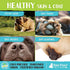 Raw Paws Organic Coconut Oil for Dogs & Cats, 8-oz - Treatment for Itchy Skin, Dry Nose, Paws, Elbows, Hot Spot Lotion for Dogs, Natural Hairball Remedy for Dogs & Cats