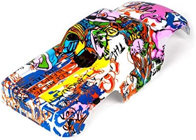 Compatible Custom Body Graffiti Pink Pig Style Replacement for 1/10 Scale RC Car or Truck (Truck not Included) ST-PIG-01