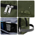Toiletry Bag for Men Hanging Dopp Kit Water Resistant Shaving Bag Small Toiletry Bag for Traveling (Army Green)