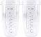 2 Pack 32 oz Tall Colossal Cup Replacement Part Compatible with Nutri Bullet 600W 900W Blenders NB-101B NB-101S NB-201