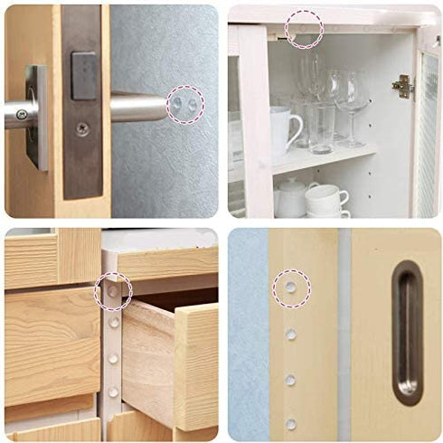 Cabinet Bumpers Drawer Bumpers Pads £¬Self-Adhesive Clear Rubber Feet Tiny Bumpons for Furniture Table Laptop 400 PCS