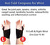 Wrist Ice Pack Soft Gel Ice Pack Wrap Reusable Hot Cold Therapy for Rheumatoid Arthritis, Carpal Tunnel Pain, Tendonitis, Thumb Wrist Cold Pack Pain Relief for Hand Injuries, Sprain & Swelling