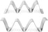 Taco Holder Stand,Set of 6 Stainless Steel Taco Tray,Stylish Taco Shell Holders, Rack Holds Up to 3 Tacos Each Keeping Shells Upright, Health Material Taco Rack by RTT -Oven,Grill and Dishwasher Safe