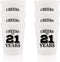 Veracco Cheers To 21 Years Twenty First Stadium Party Cup Funny 21s Birthday Gag Gifts For Him Herr Party Favors Decorations (White, 12)