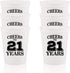 Veracco Cheers To 21 Years Twenty First Stadium Party Cup Funny 21s Birthday Gag Gifts For Him Herr Party Favors Decorations (White, 12)