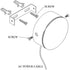 Plug Wired Flexible 3X 1W 85-265V Aluminum Gooseneck Led Wall Mount Light Sconce Lamp Lighting with Switch for Bedroom Reading & Multi-Purpose Lighting (Cool White Lighting)