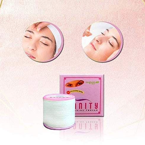 Vanity Eyebrow 2 Spool x 300 Meter Threading Thread Extra Soft Strong