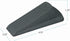 Master Manufacturing 2-Pack Gray Big Foot Door Stop, Heavy Duty Rubber Wedge Design, Made in the USA, Holds Heavy Doors Securely (Pack of 2)