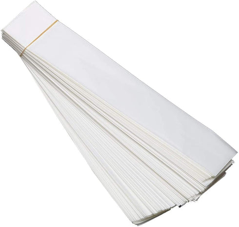 100 Pcs 2x10.6 Inch Clear Jewelry Display Bags Necklace Bracelet Packaging Bag for Jewelry Wrapping and Jewelry Display (Not Included Hanging Cards)