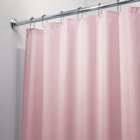 Elaine Karen Vinyl Shower Curtain Liner with Rustproof Metal Grommets for Bathroom Showers and Bath Tubs €“Waterproof Shower Liner €“ Pink, 70 x 72