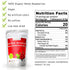 powbab Dried Raspberries Whole - 100% USA Grown Organic Raspberries. No Sugar Added, No Oil, No Juice Concentrate. Unsweetened Dehydrated Fruit. Not Freeze Dried, Frozen or Fresh. For Baking (3 oz)