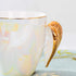 Golden Winged Angel Mug Stylish Novelty Ceramic Mug Gifts Pearlistic Mug /Porcealin Cup Angel gifts for Girl Women,bridesmaid gifts,Mother's Day Gifts Mug