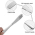 4Pcs Butter Spreader Knife, Uspacific Pure Color Durable Stainless Steel Butter Spreader with a Serrated Edge and Hole, Multi-function Butter Knife Western Bread Jam Knife