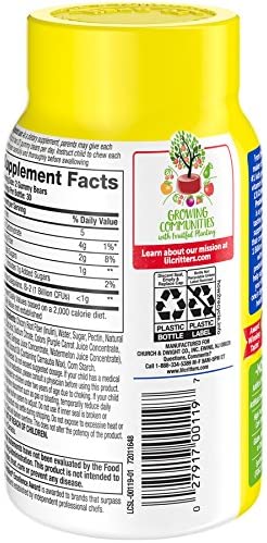 Lil Critters Kids Probiotics Gummies 60 Count