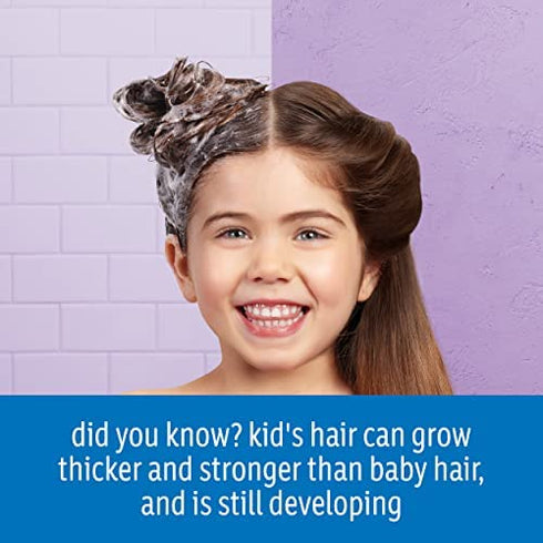 Johnson's Strengthening Tear-Free Kids' Conditioner with Vitamin E Strengthens & Helps Prevent Breakage, Paraben-, Sulfate- & Dye-Free, Hypoallergenic & Gentle on Toddler Hair, 13.6 fl. oz