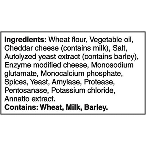 Christie Ritz Cheese Nips Crackers, 200g/7.1oz {Imported from Canada}