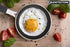 Granitestone Egg Pan 5.5" inches Nonstick Novelty-Sized Eggpan Omelet Pan with Rubber Grip Heat-Proof Handle Egg Frying Pan, Dishwasher and Oven Safe Breakfast Pan, PFOA-Free Fry Pan As Seen On TV