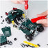 Erector by Meccano, 5 in 1 Roadster Pull Back Car Building Kit, for Ages 8 and up, STEM Construction Education Toy