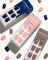 KISS imPRESS Color Press-On Nails, Gel Nail Kit, PureFit Technology, Short Length, “Taupe Prize”, Polish-Free Solid Color Manicure, Includes Prep Pad, Mini Nail File, Cuticle Stick, and 30 Fake Nails