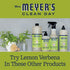 Mrs. Meyer's Gel Vinegar Cleaner, Hard Water Stain Remover and Tough on Other Household Cleaning Needs, No Rinse Necessary, Lemon Verbena, 12 Fl Oz Bottle
