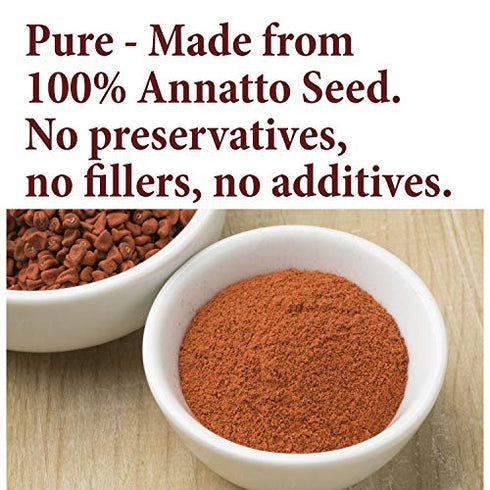 The Spice Way Annatto Powder - ( 4 oz ) also known as ground achiote seed