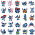 50Pcs Lilo & Stitch Stickers Waterproof Vinyl Stickers for Water Bottle Luggage Bike Car Decals (Stitch)