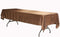Satin Tablecloth - 60" x 120" | Rectangular | Chocolate Brown | 1 Pc.