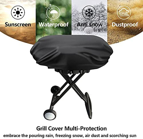 vchin Grill Cover for Coleman Roadtrip LXX LXE and 285, Waterproof Fade Resistant Grill Cover