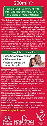 Vitabiotics Feroglobin 200ml Plus Liquid