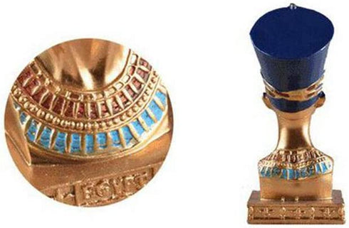 LIOOBO Egyptian Queen Head Statue Resin Craft Figurine Home Decorative Sculpture